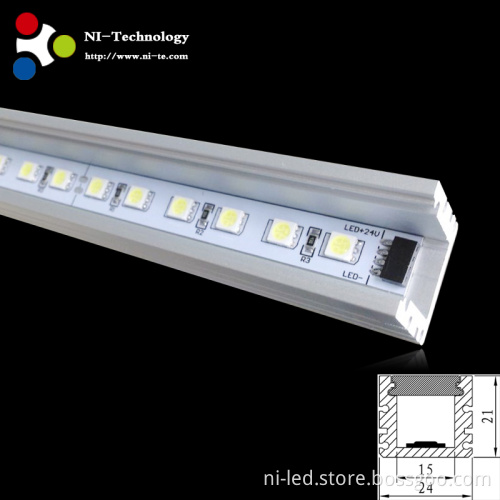 Waterproof LED Aluminum Profile for Furniture Lighting